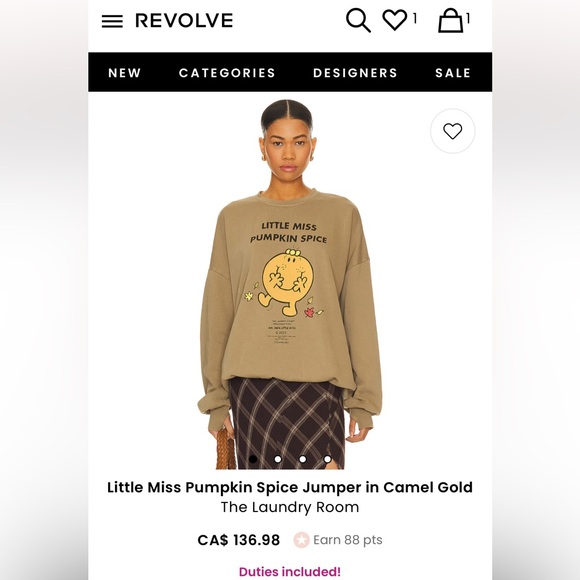 Little Misss Pumpkin Spice Crewneck 🎃 - Picture 7 of 7